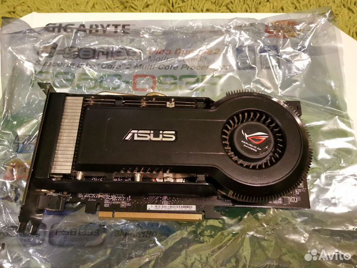 Видеокарта Asus GeForce 9600gt 512Mb ddr3