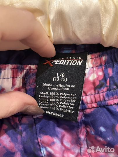 Штаны утепленные детские mountain xpedition