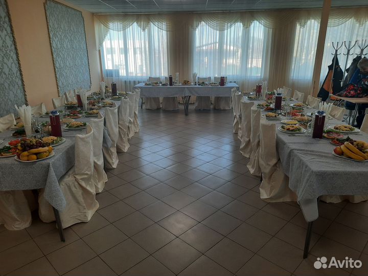Банкетный зал 80 человек,поминальные обеды