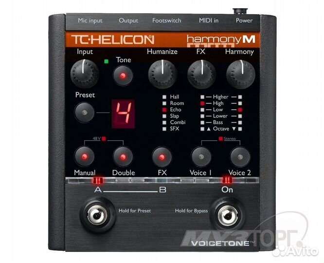 TC helicon Harmony-M + TC helicon MP-75