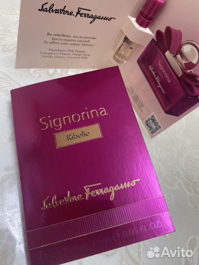 Signorina Ribelle Salvatore Ferragamo пробник