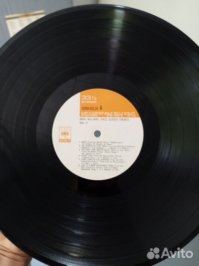 Andy Williams – Andy Williams Sings Screen Themes