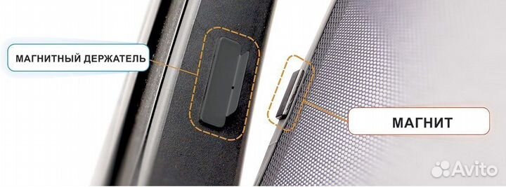 Автошторки магнитные Nissan Terrano