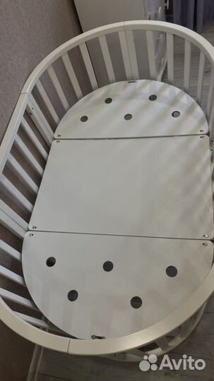 Детская кроватка круглая/овальная