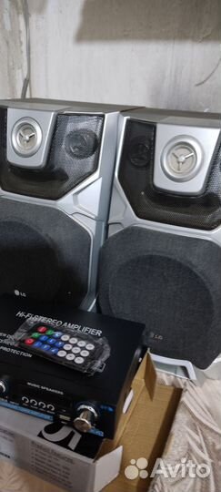 Усилитель+ колонки Lg