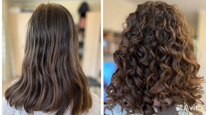 Завивка волос (Химическая,Био,Все виды)