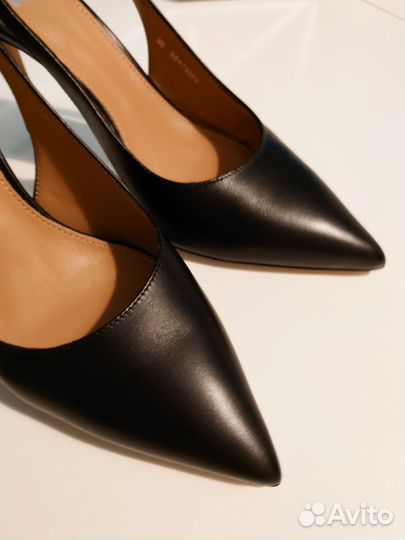 Туфли чёрные классические 35 размер Hugo Boss