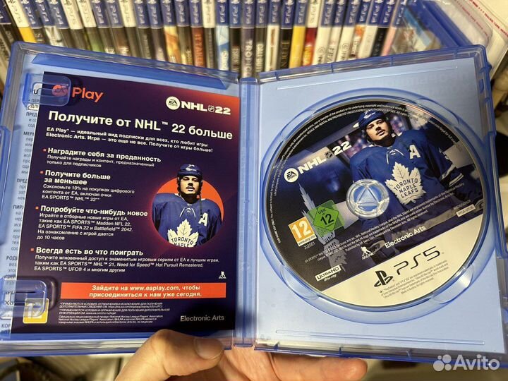 NHL 22 Диск ps5 (Субтитры на Русском)