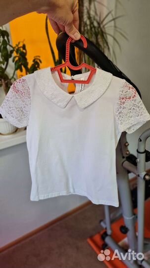 Блузка школьная 128 134