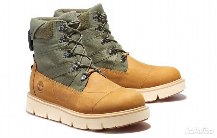 Timberland Raywood EK+ 6 Inch Waterproof Boots 'Wheat Olive Green' (43)