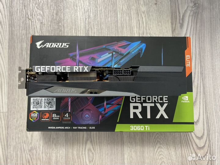 Видеокарта rtx 3060 ti