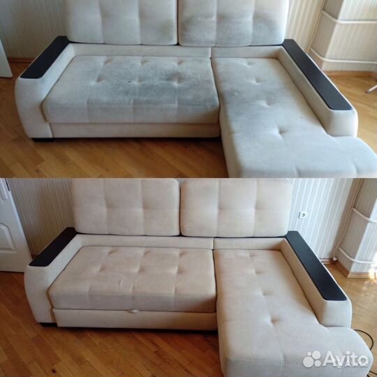 Химчистка мягкой мебели, ковров