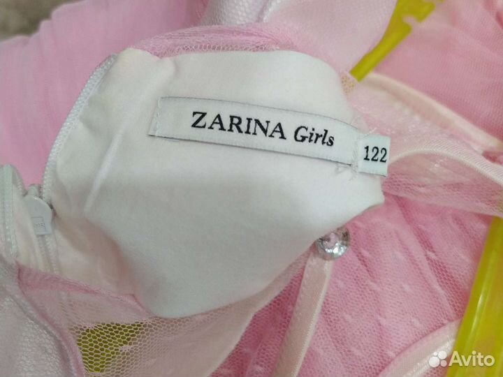 Нарядное платье для девочки 122 128