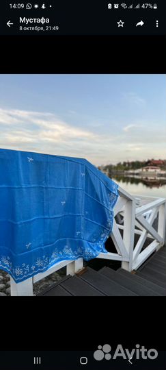 Платок ручной работы