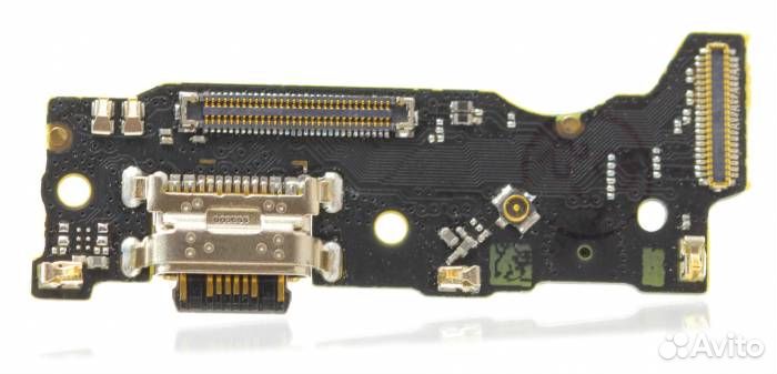 Шлейф Xiaomi Redmi Note 10 Pro (плата) + разъем за
