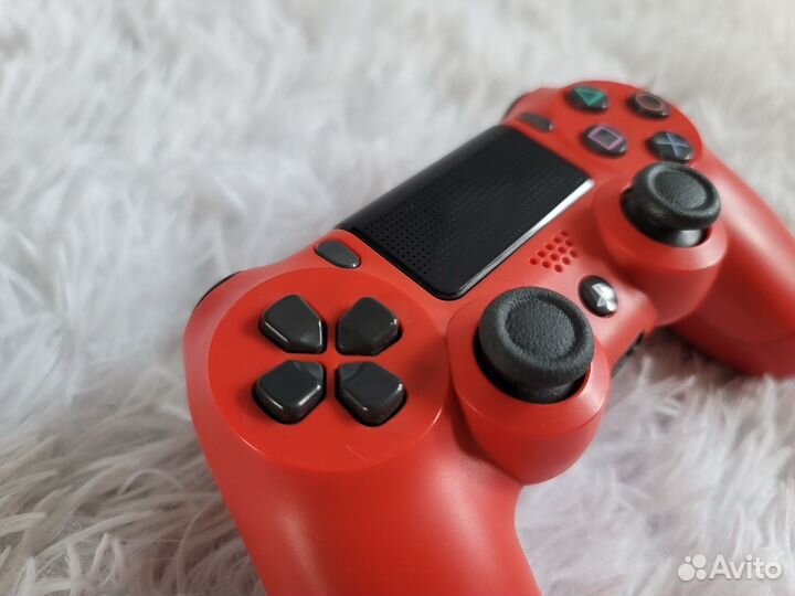 Оригинальный геймпад DualShock 4 v2 Red для PS4