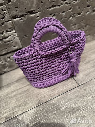 Сумка вязаная