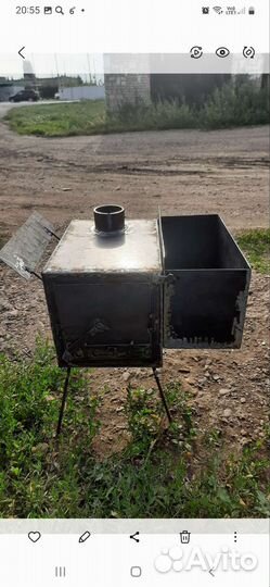 Печка для походной бани