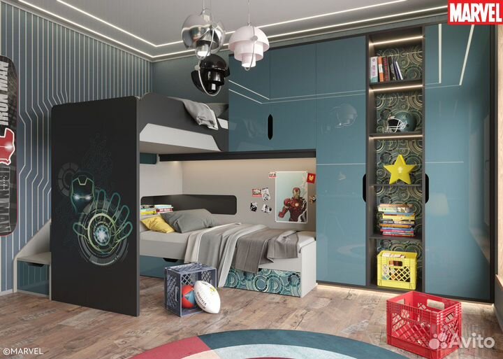 Двухярусная кровать