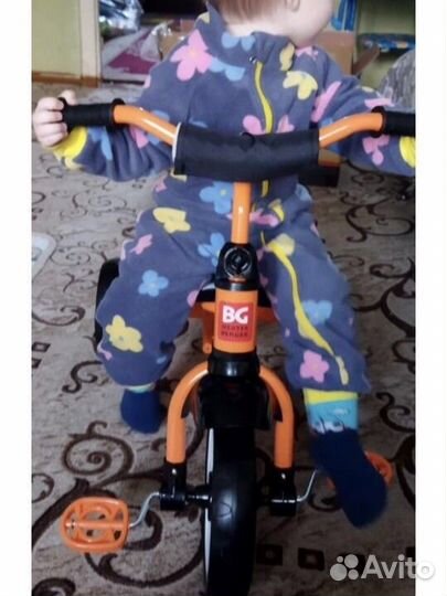 Детский трехколесный велосипед