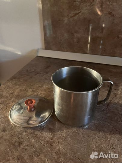 Кружка алюминиевая для походов