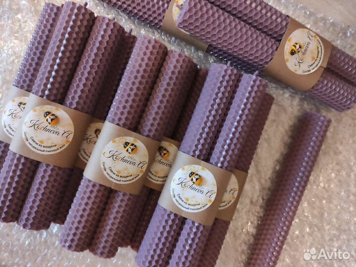 Свечи, пчелиный воск