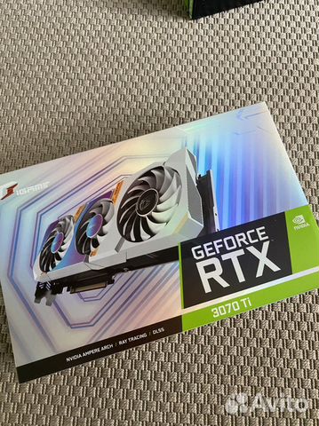 Видеокарта colorful rtx 3070 ti