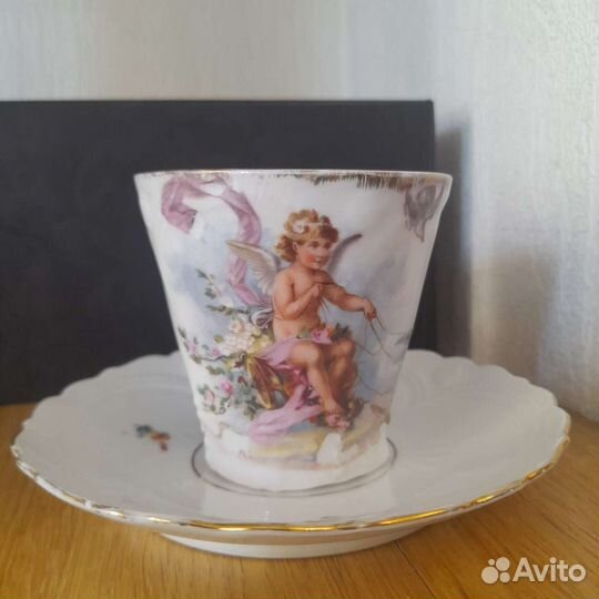 Антикварный чайный сервиз от Карла Тильша.Германия