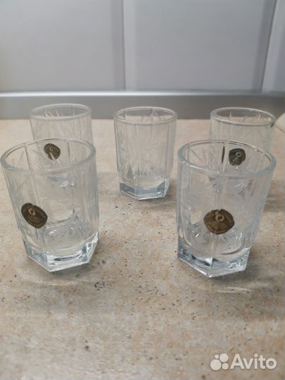 Хрустальные рюмки СССР