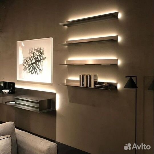 Полка настенная металлическая