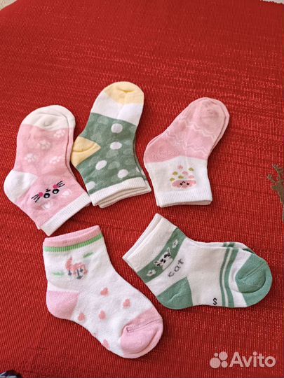 Носочки детские от 6 мес до 2 лет