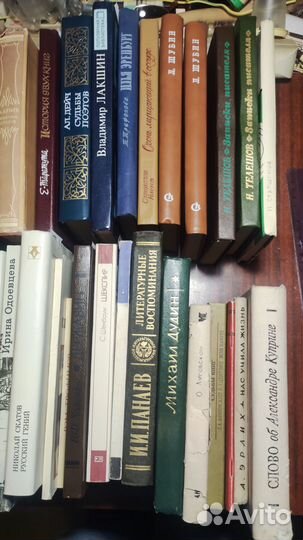 Подборка книг о литературе, писателях, мемуары. 33