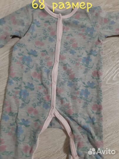 Пакет вещей на девочку 62-74 размер