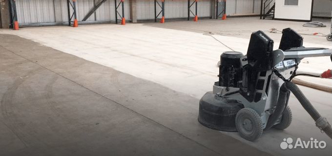 Шлифовка/фрезеровка/полировка пола/бетона