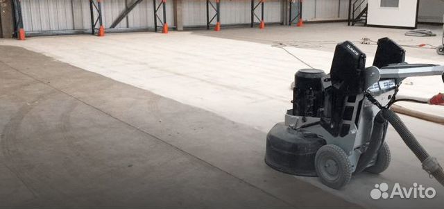 Шлифовка/фрезеровка/полировка пола/бетона