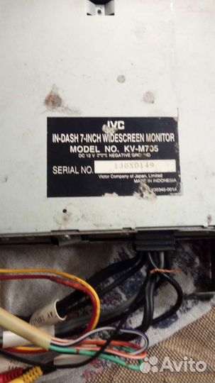 Магнитола JVC KD-DV7407