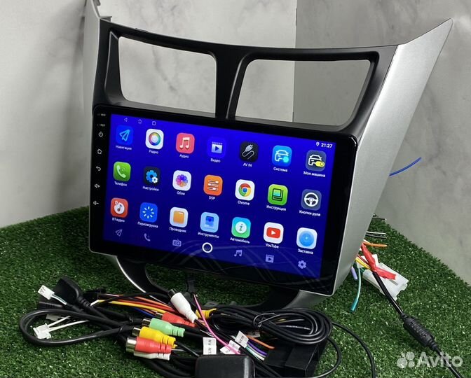 Магнитола hyundai accent андроид 2010-2017 арт1031