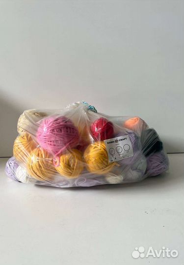 Трикотажная пряжа остатки. Набор №25