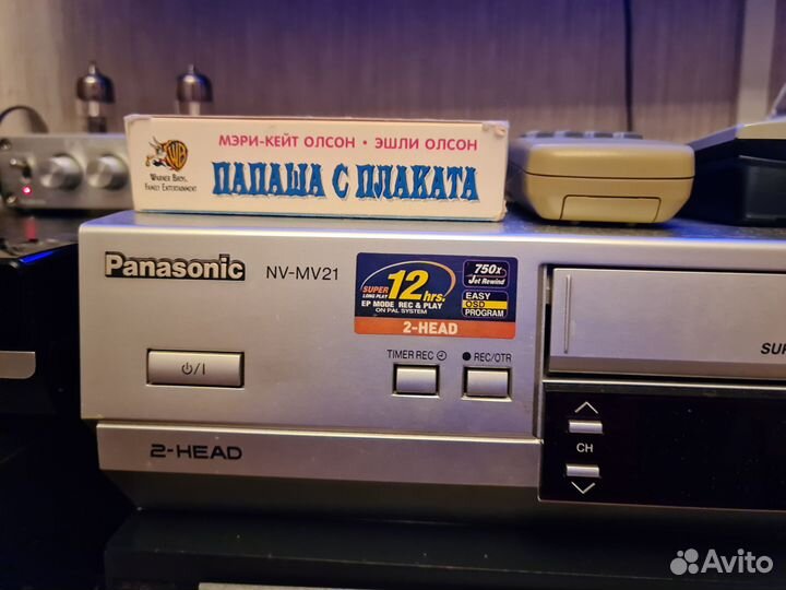 Видео магнитофон panasonic nv-mv21