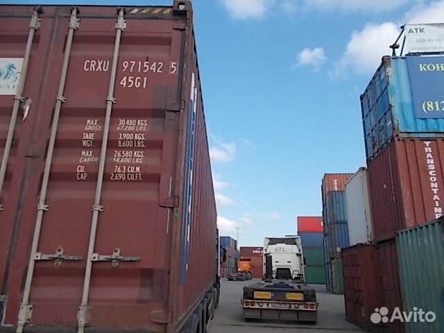 Продается контейнер морской 40 футов crxu9715425