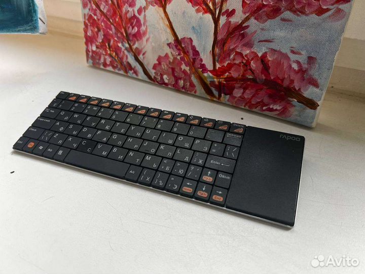 Клавиатура беспроводная c тачпадом Rapoo e2700