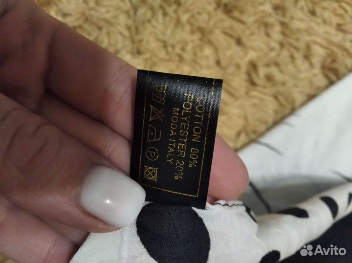 Палантин Италия тонкий новый с биркой