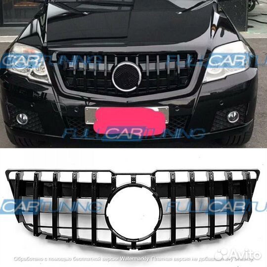 Решетка Mercedes GLK x204 2008-2012 GT черная