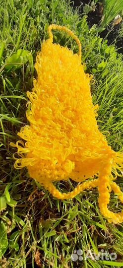 Мочалка ручной работы