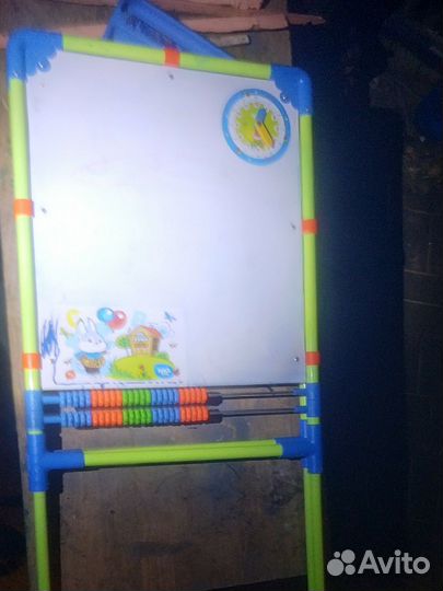 Мольберт детский двухсторонний