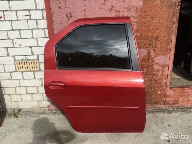 Дверь задняя правая рено логан 1