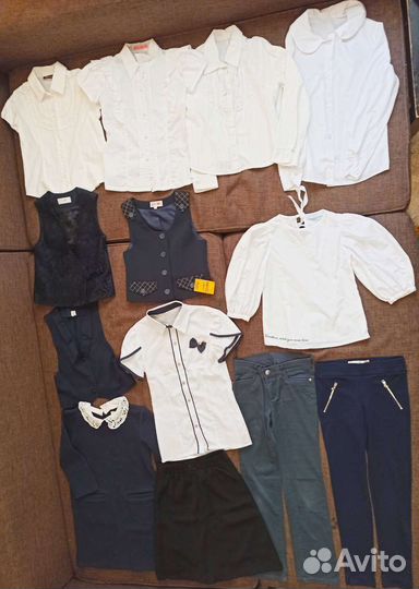 Пакет школьных вещей (18 шт) на девочку 128