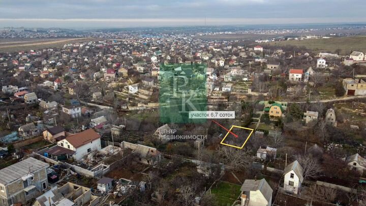 Участок 6,7 сот. (СНТ, ДНП)