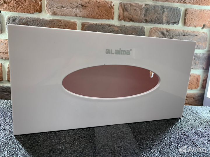 Диспенсер для туалетной бумаги Лайма 605392, белый