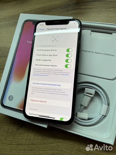 iPhone X, 256 ГБ